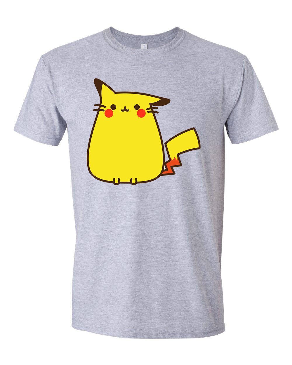 pusheen macska macskás cica cicás Sportszürke Férfi Póló
