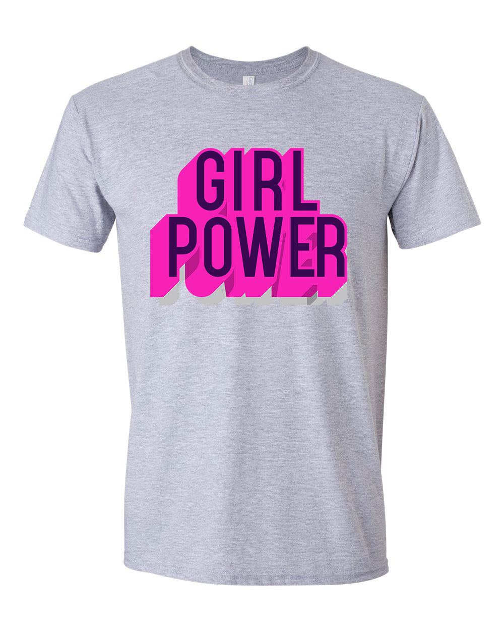 girl power grl pwr Sportszürke Férfi Póló