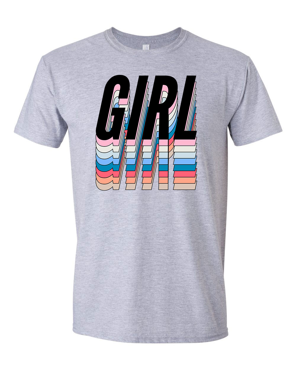 GIRL girl power grl pwr Sportszürke Férfi Póló