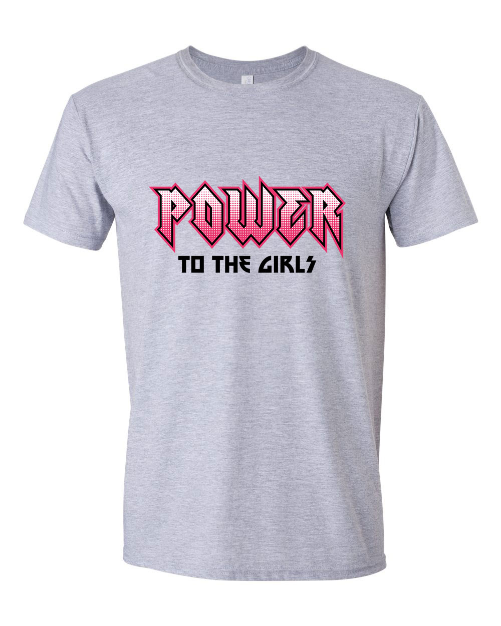 power to the girls girl power Sportszürke Férfi Póló