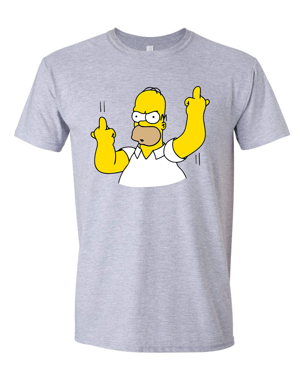 homer simpson Sportszürke Férfi Póló
