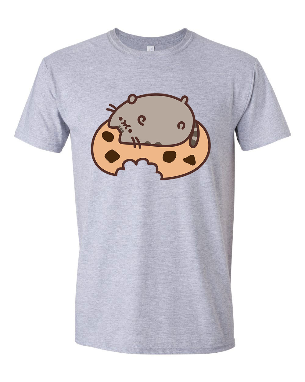 pusheen macska macskás cica cicás Sportszürke Férfi Póló