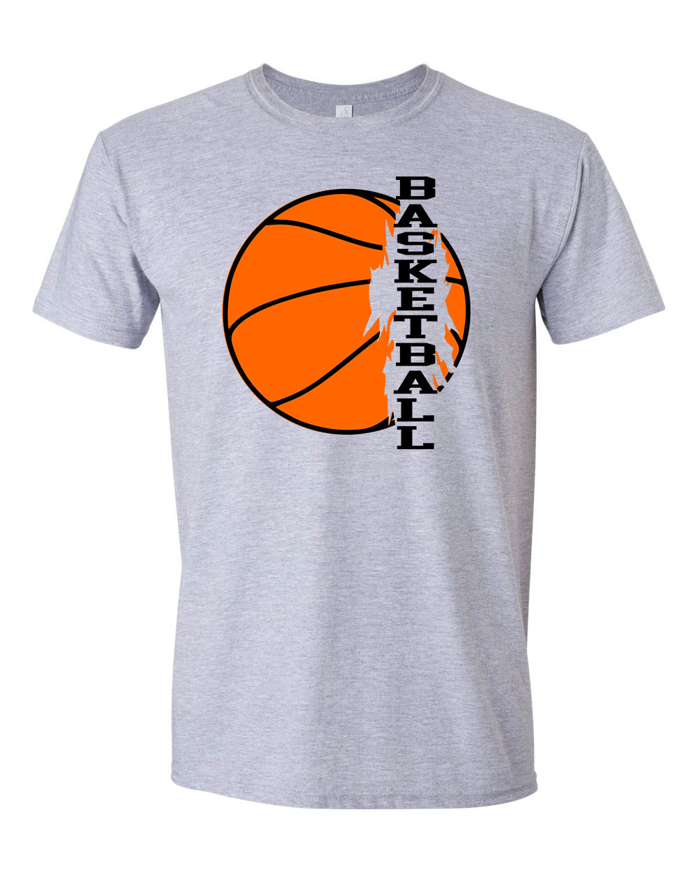 kosár kosaras basketball Sportszürke Férfi Póló