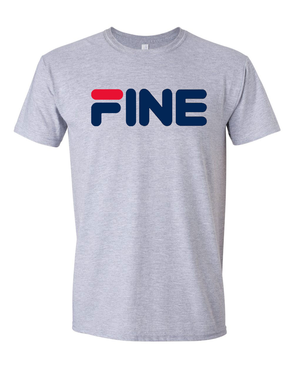 fila fine humor Sportszürke Férfi Póló