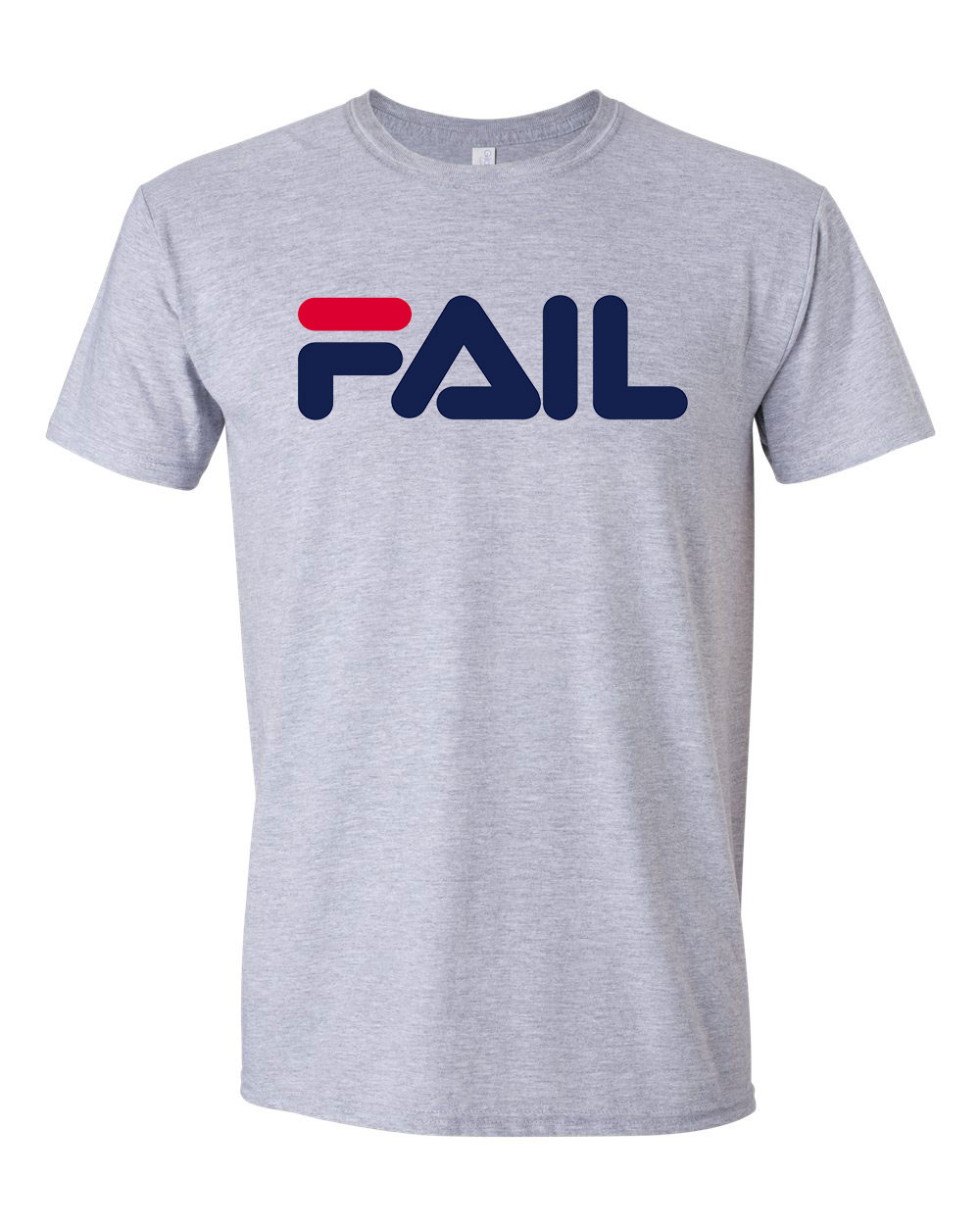 Fail fila humor Sportszürke Férfi Póló