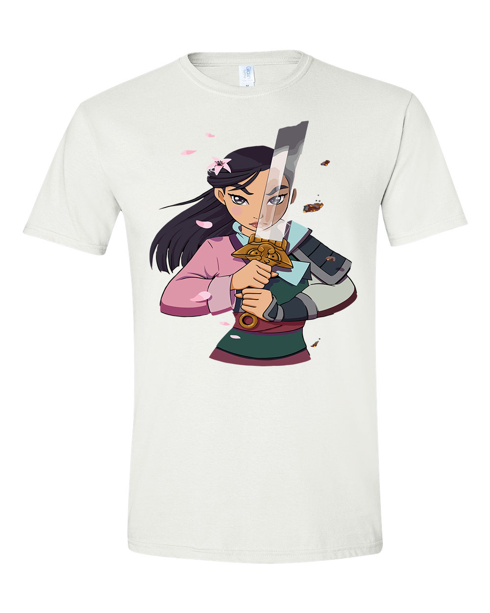 Mulan Fehér Férfi Póló