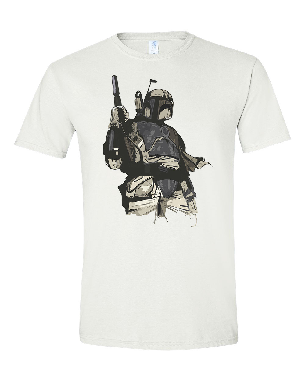 Star Wars Bounty Hunter Fehér Férfi Póló