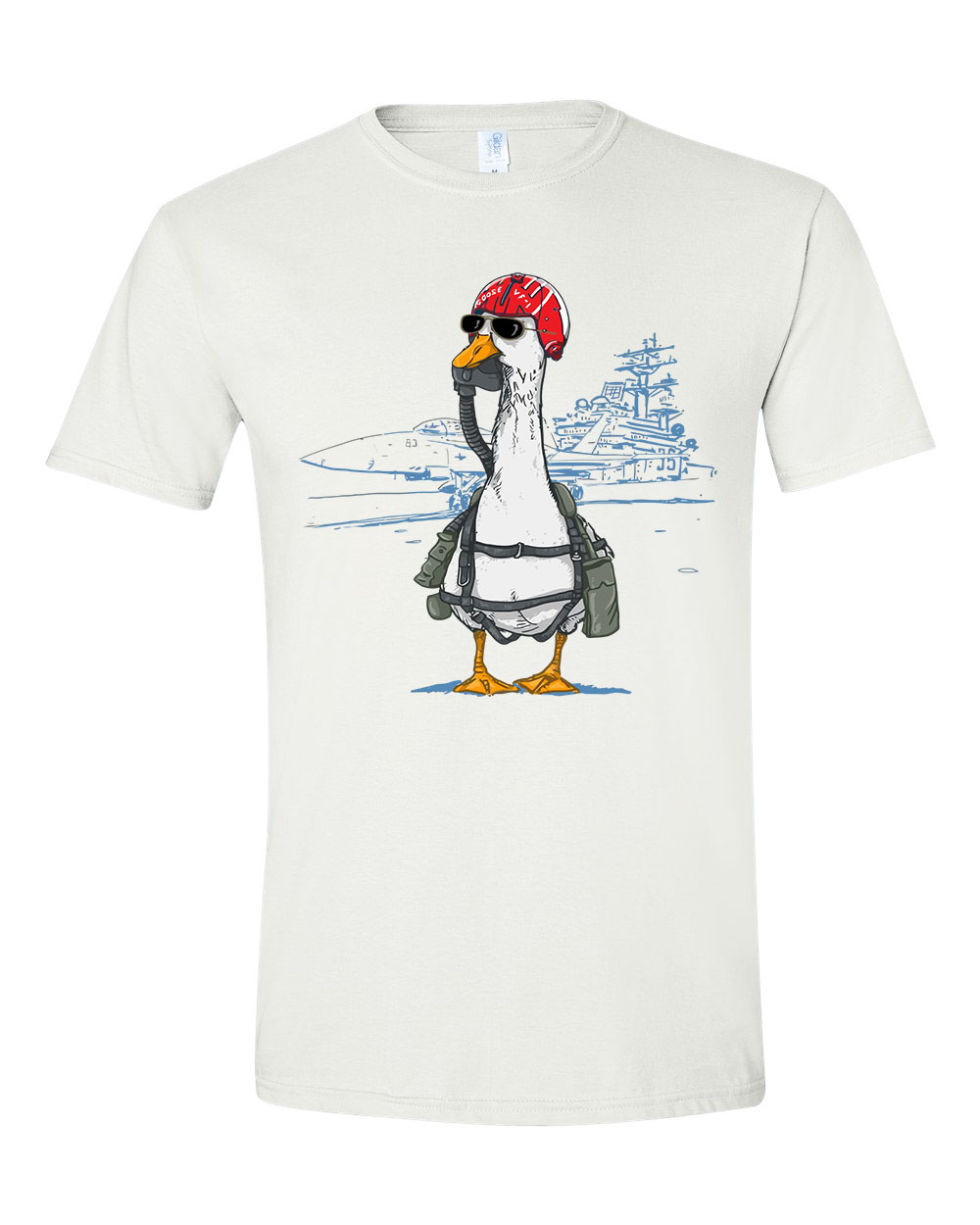 Goose Top Gun Fehér Férfi Póló
