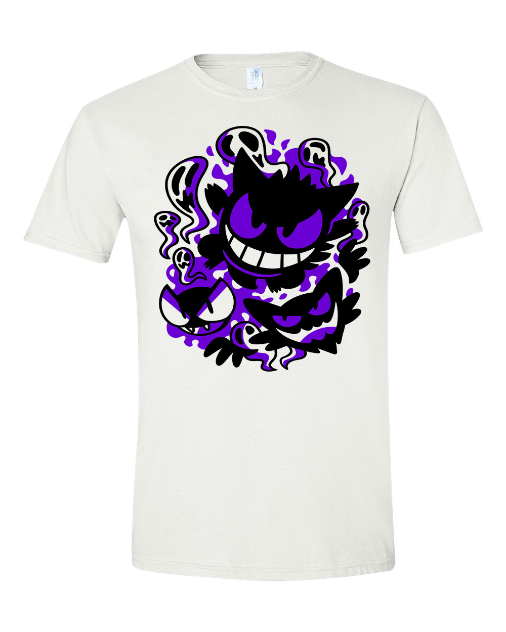 pokemon gastly gengar Fehér Férfi Póló