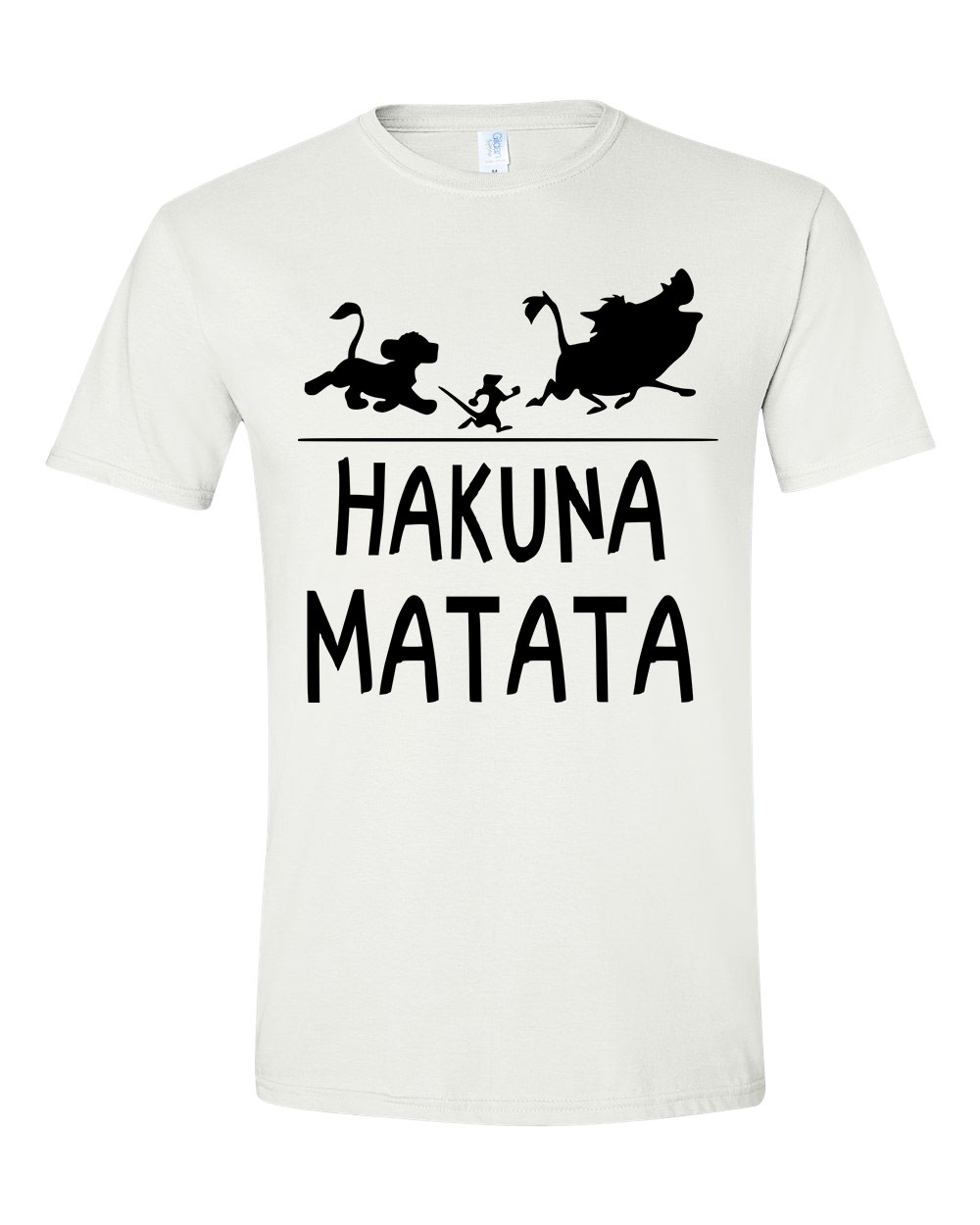 hakuna matata oroszlánkirály Fehér Férfi Póló