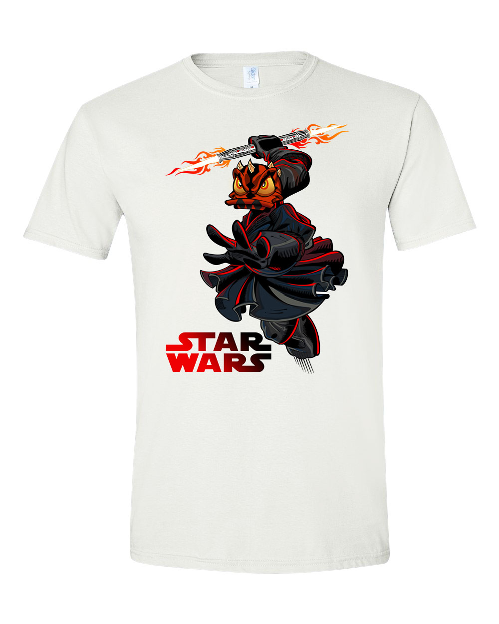 darth maul donald kacsa Fehér Férfi Póló