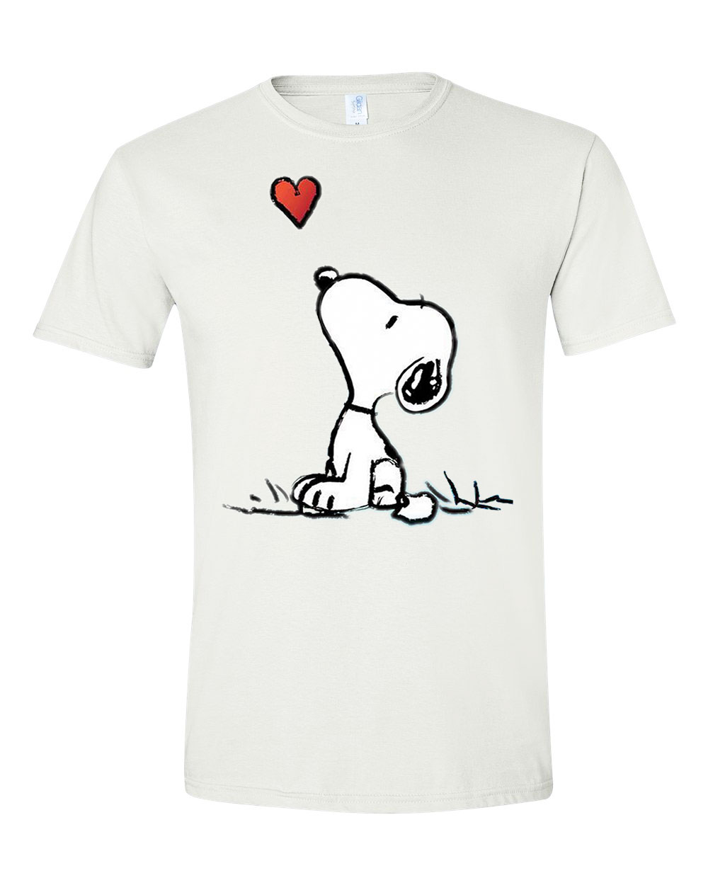 snoopy kutya Fehér Férfi Póló