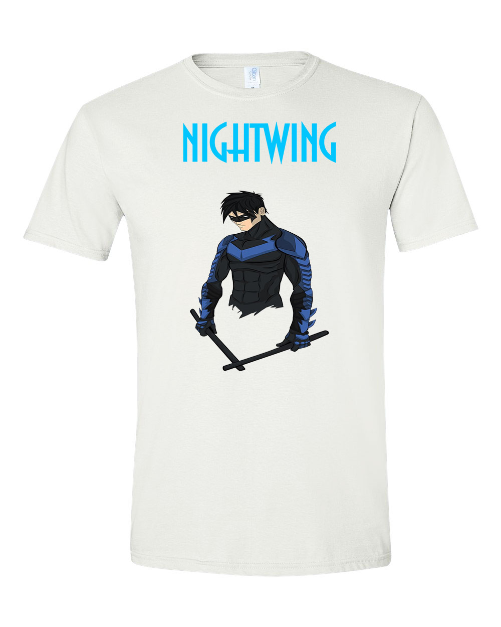 nightwing dc Fehér Férfi Póló