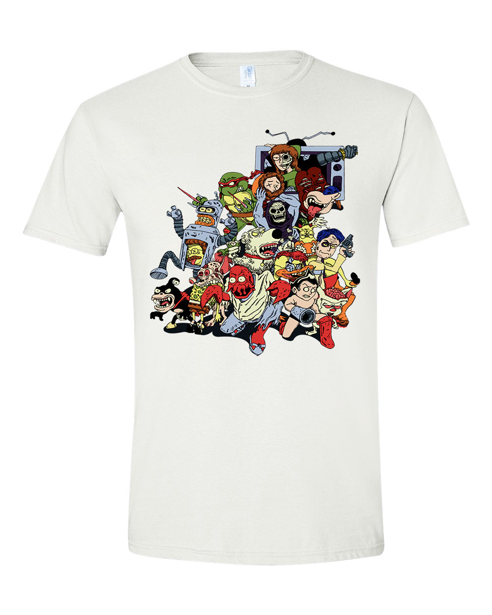 zombi zombis zombik Fehér Férfi Póló