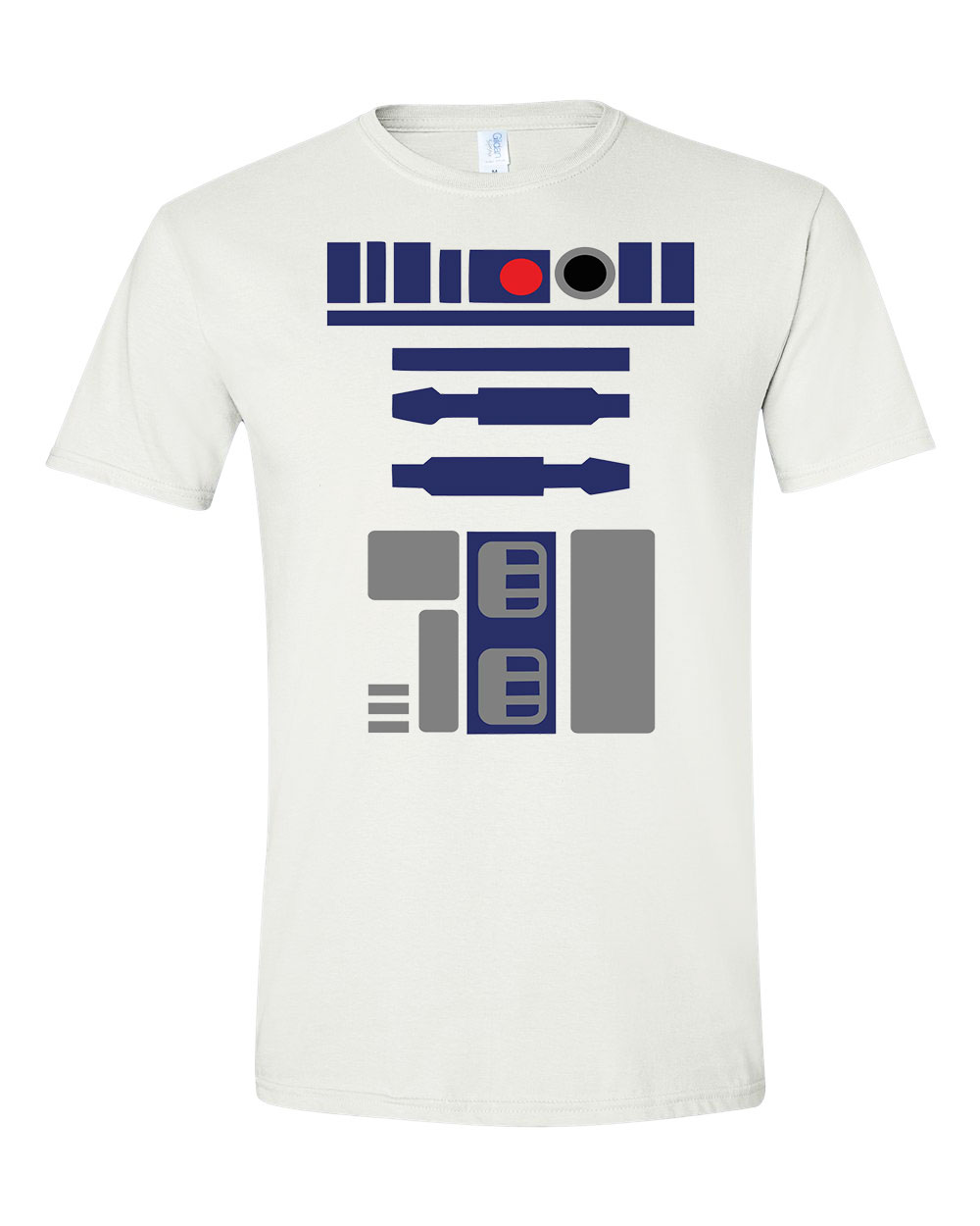star wars r2d2 Fehér Férfi Póló