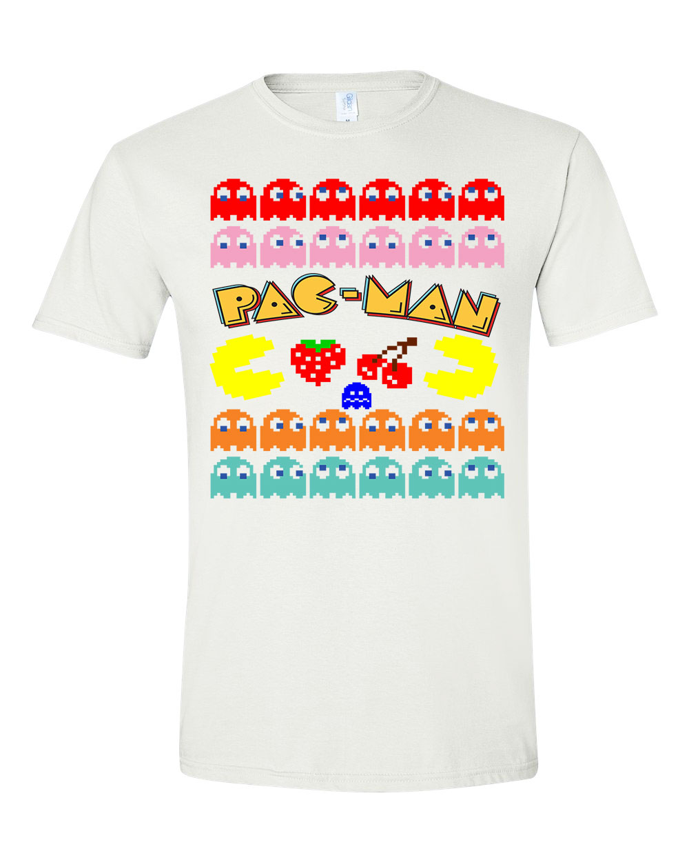 pac man Fehér Férfi Póló