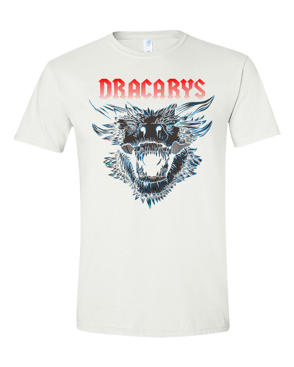 dracarys game of thrones trónok harca Fehér Férfi Póló