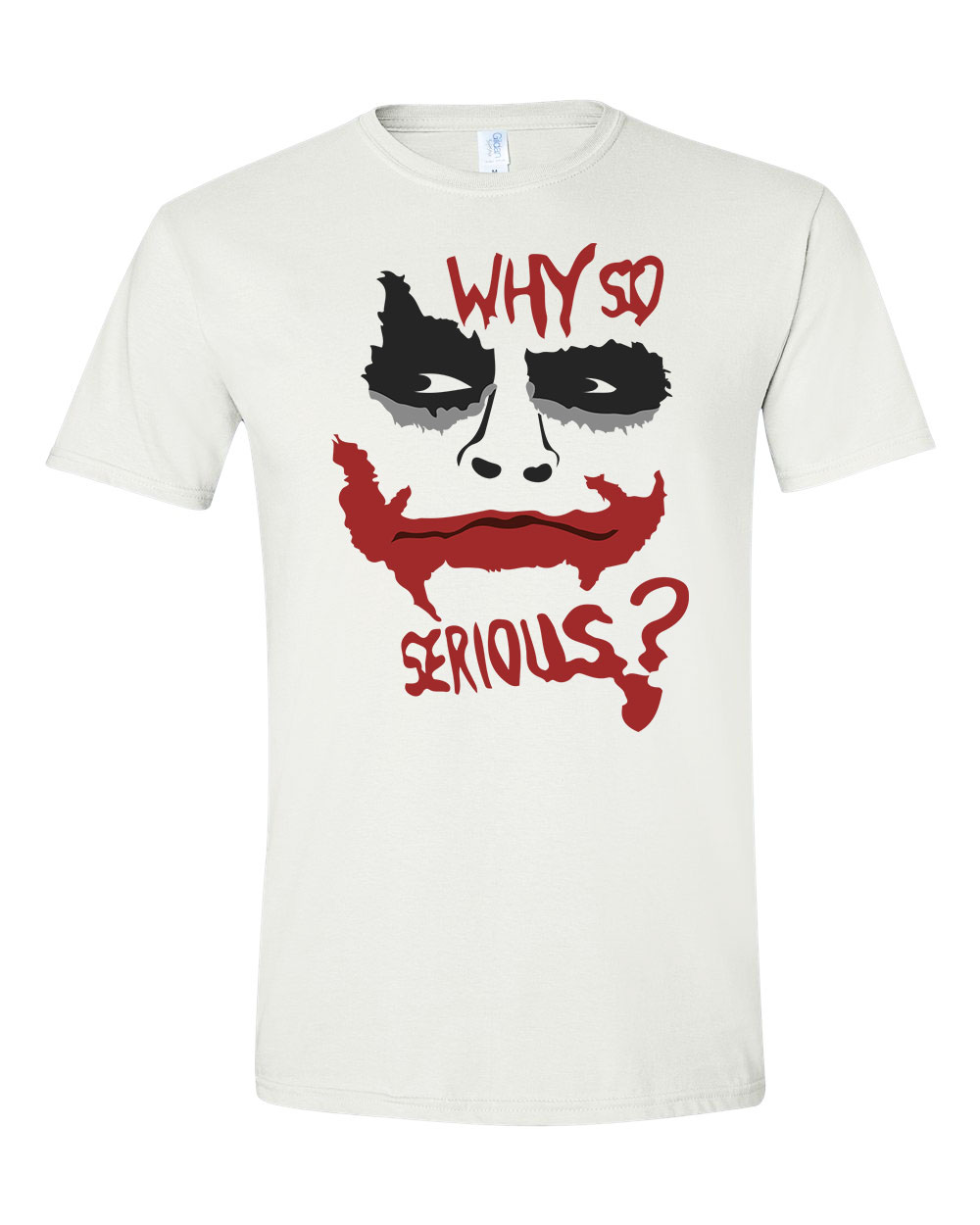 why so serious Joker Fehér Férfi Póló
