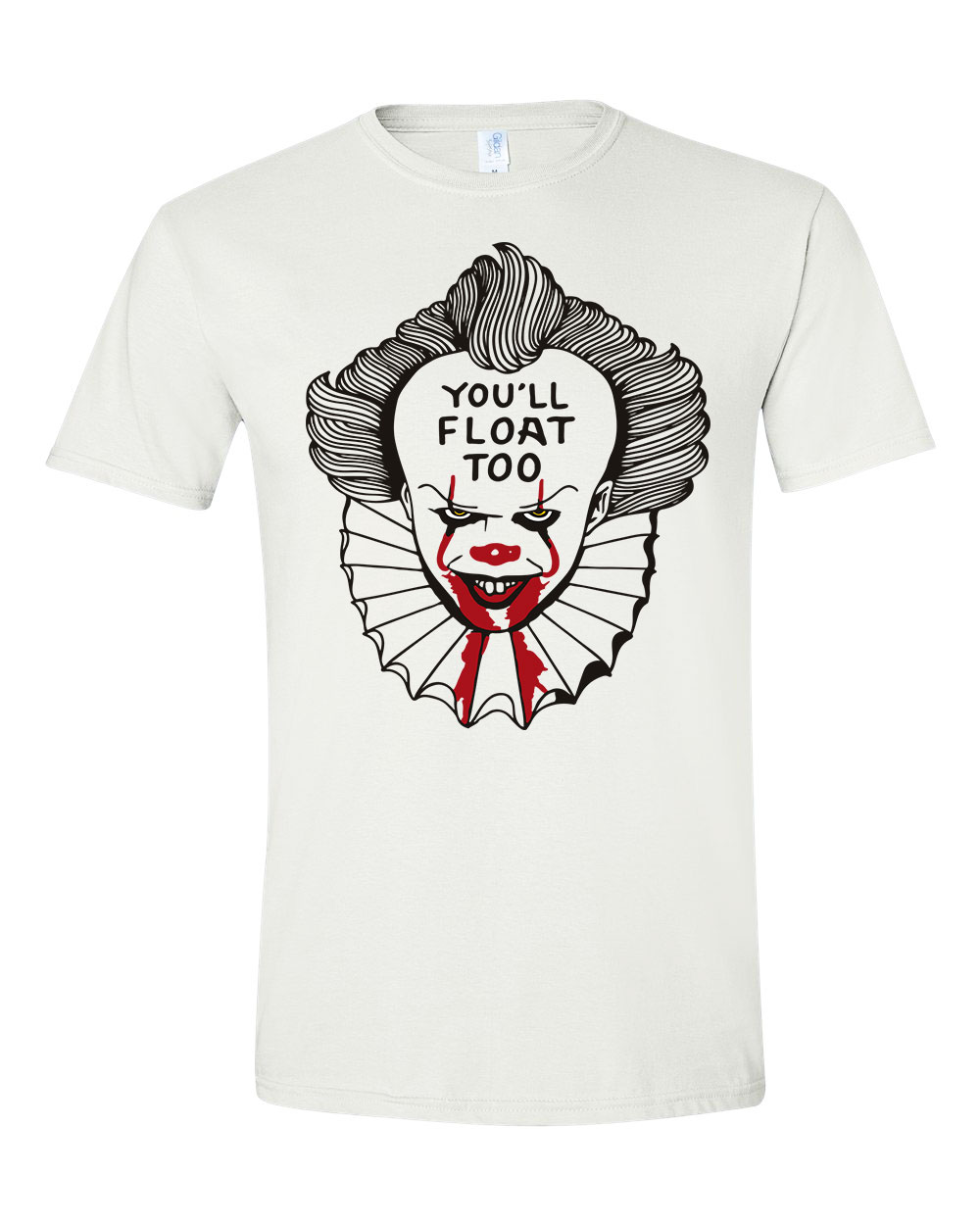 pennywise it az stephen king Fehér Férfi Póló