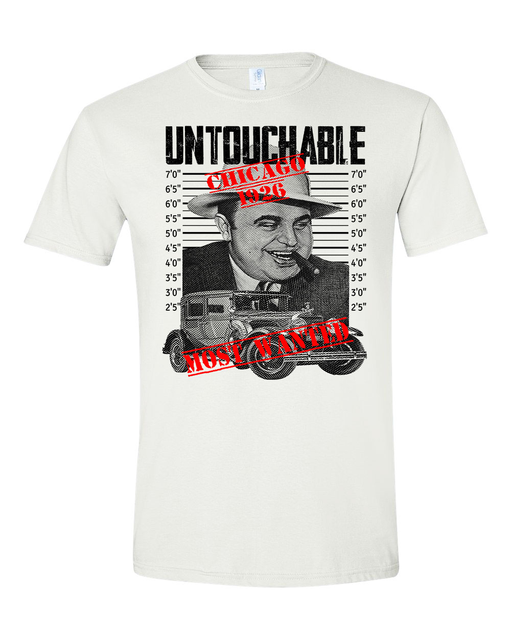 Al Capone Fehér Férfi Póló