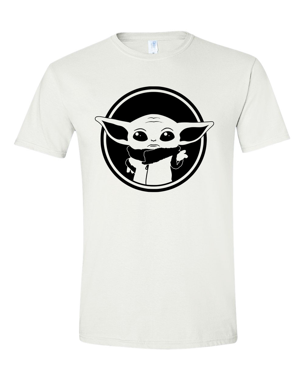mandalorian baba yoda Fehér Férfi Póló