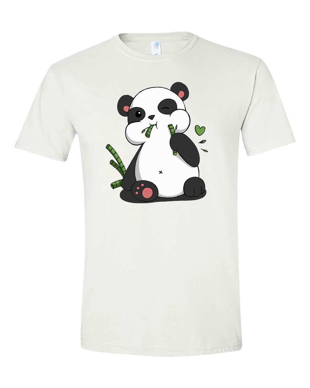 Panda pandás Fehér Férfi Póló