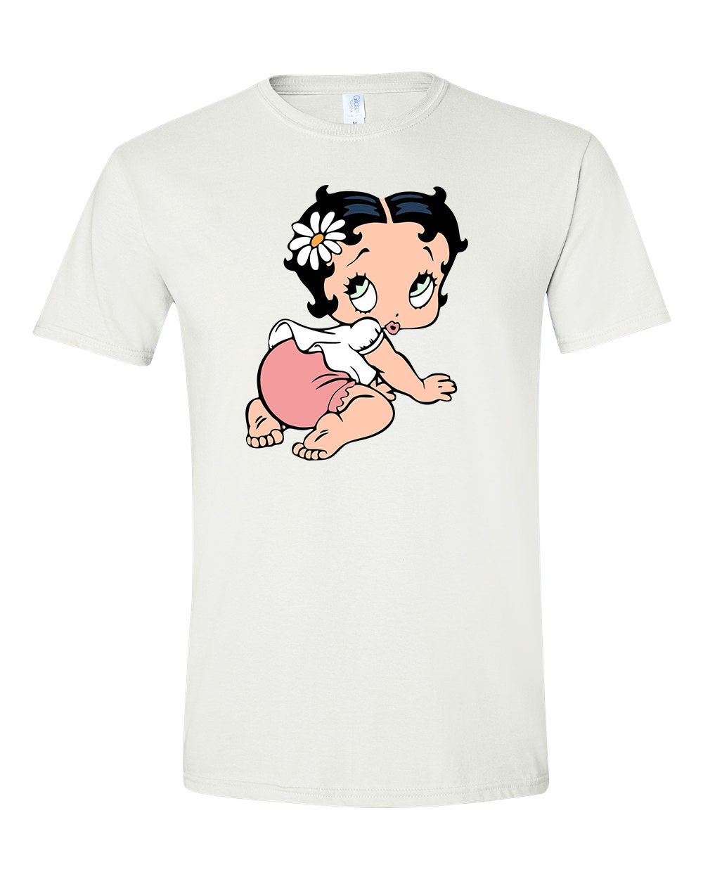betty boop Fehér Férfi Póló
