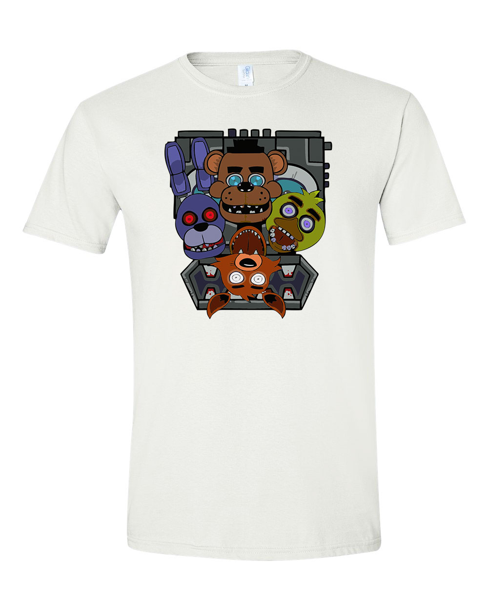 Five Nights At Freddy's Fehér Férfi Póló