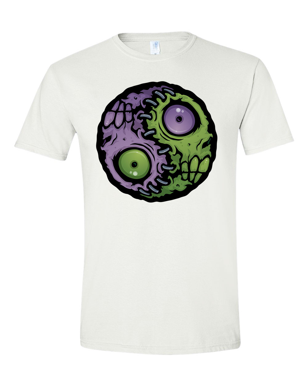 zombi halloween Fehér Férfi Póló