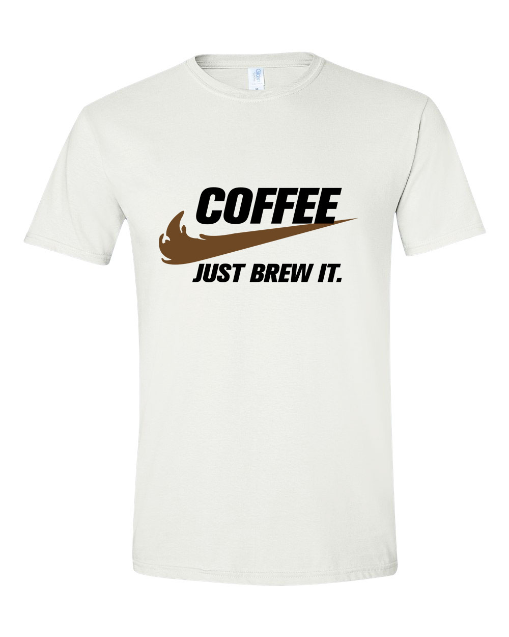 kávé coffe Fehér Férfi Póló