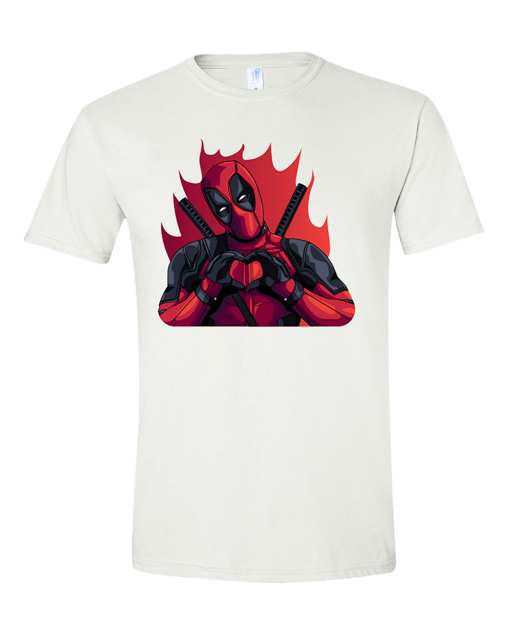 deadpool Fehér Férfi Póló