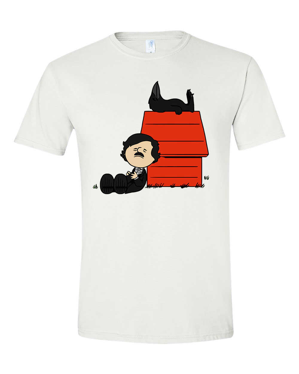 Edgar Allan Poe Fehér Férfi Póló
