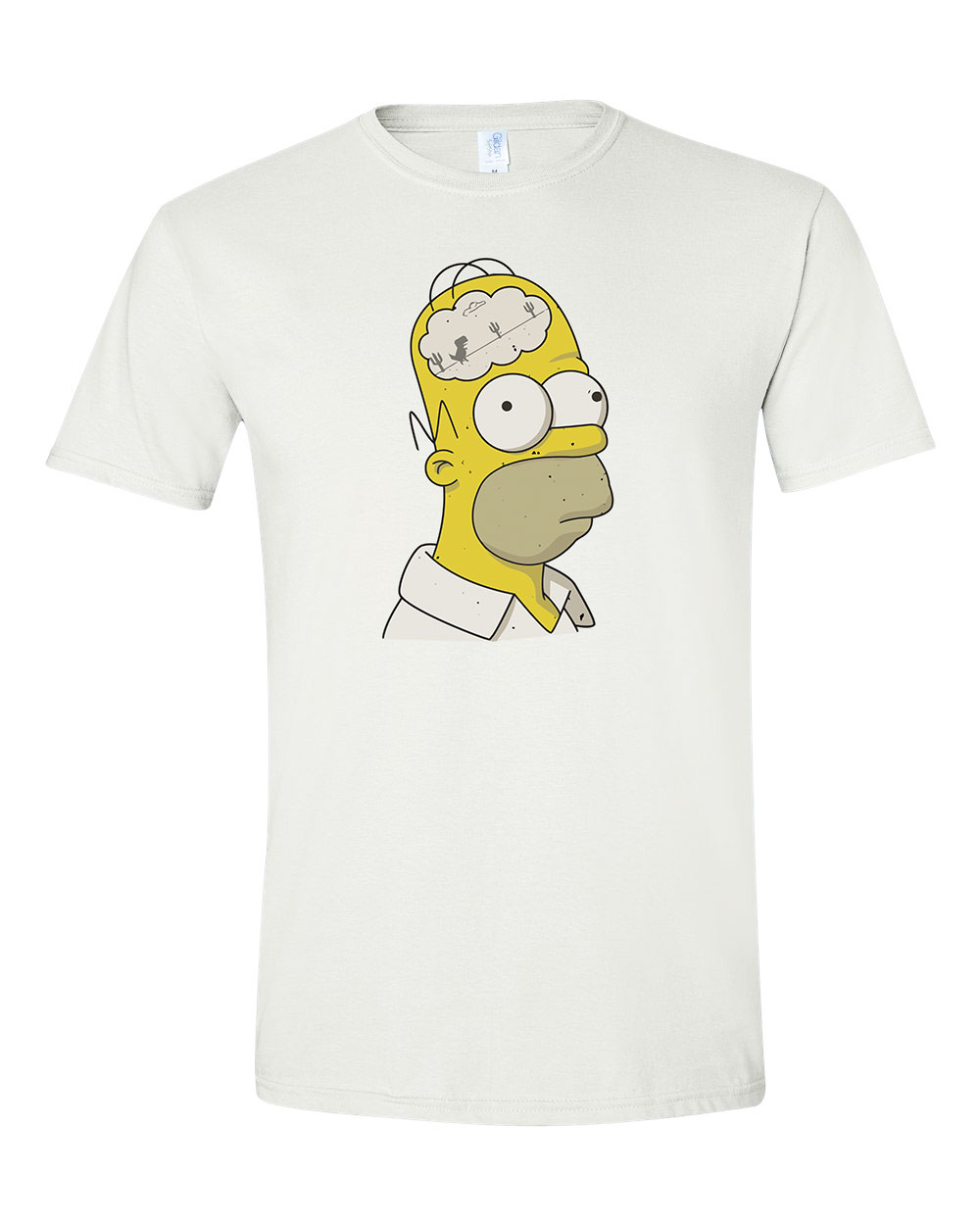 homer simpson simpson család Fehér Férfi Póló