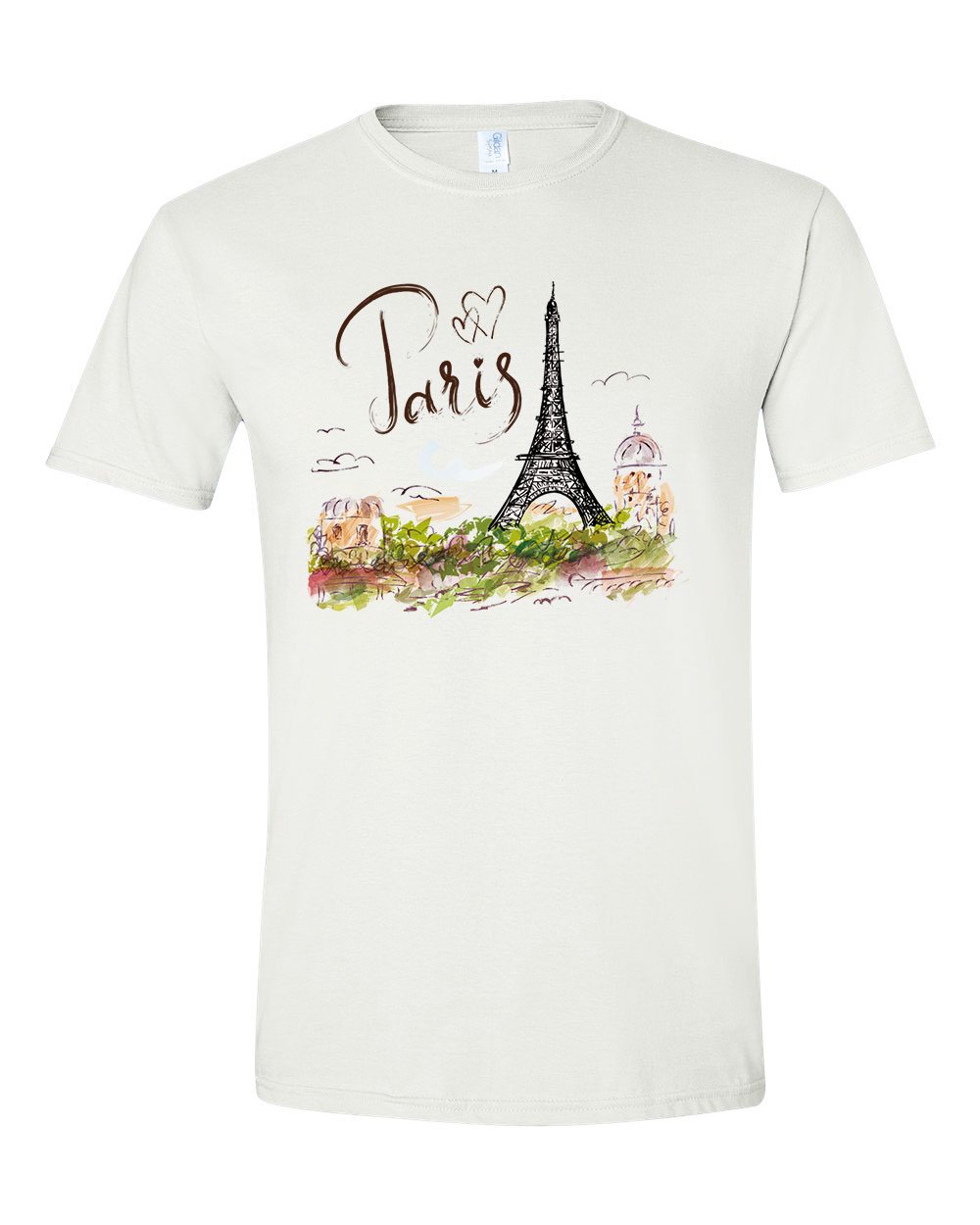 párizs paris eiffel torony Fehér Férfi Póló