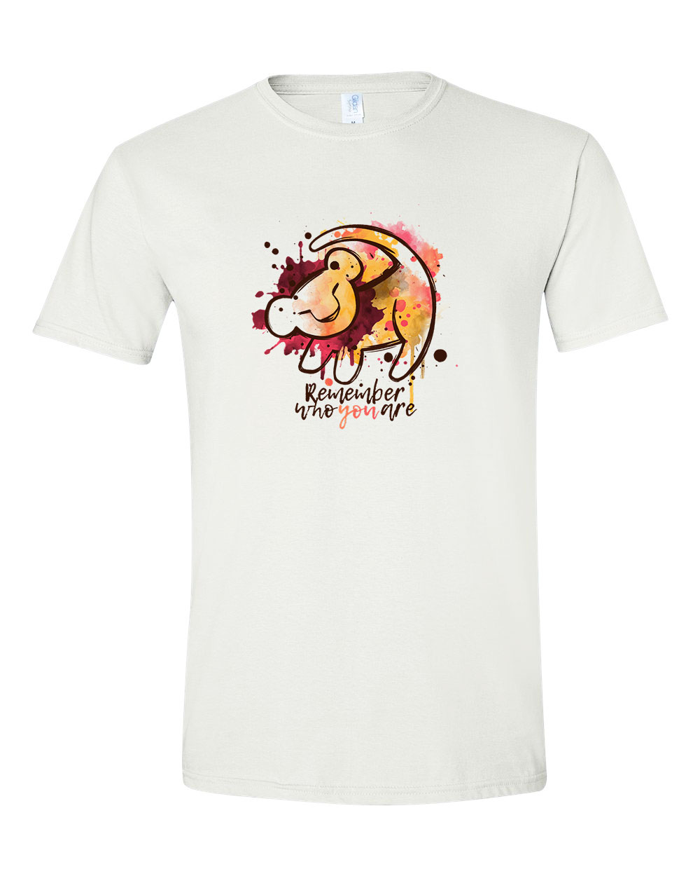 szimba simba oroszlánkirály Fehér Férfi Póló