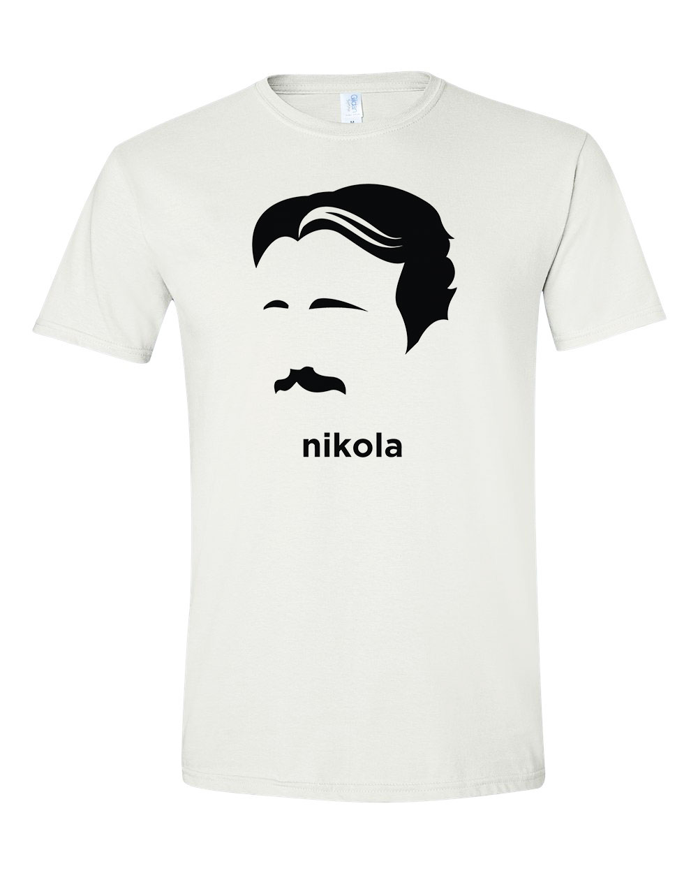nikola tesla Fehér Férfi Póló