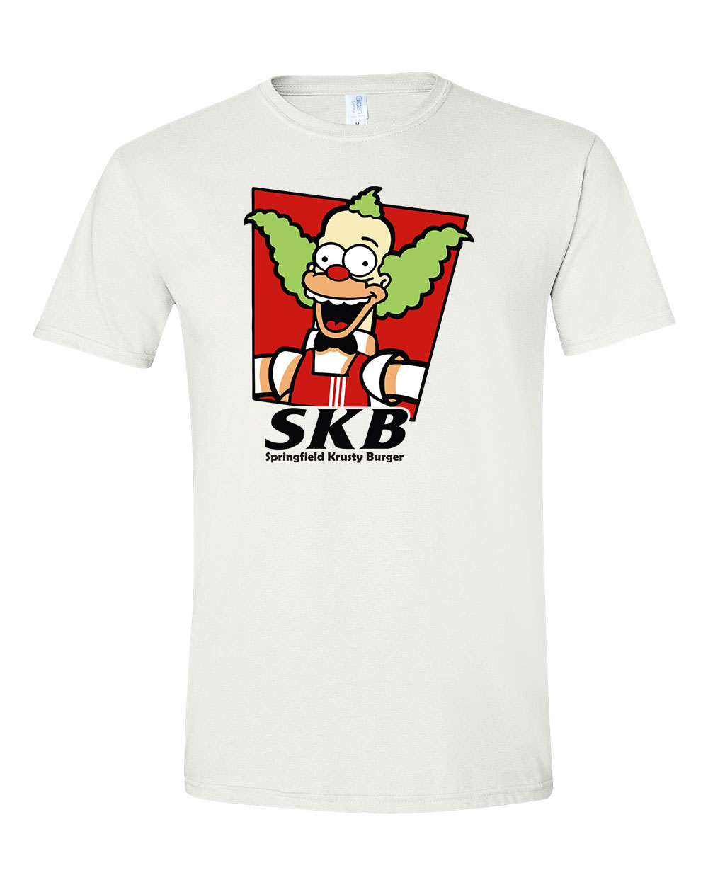 krusty burger simpson család Fehér Férfi Póló