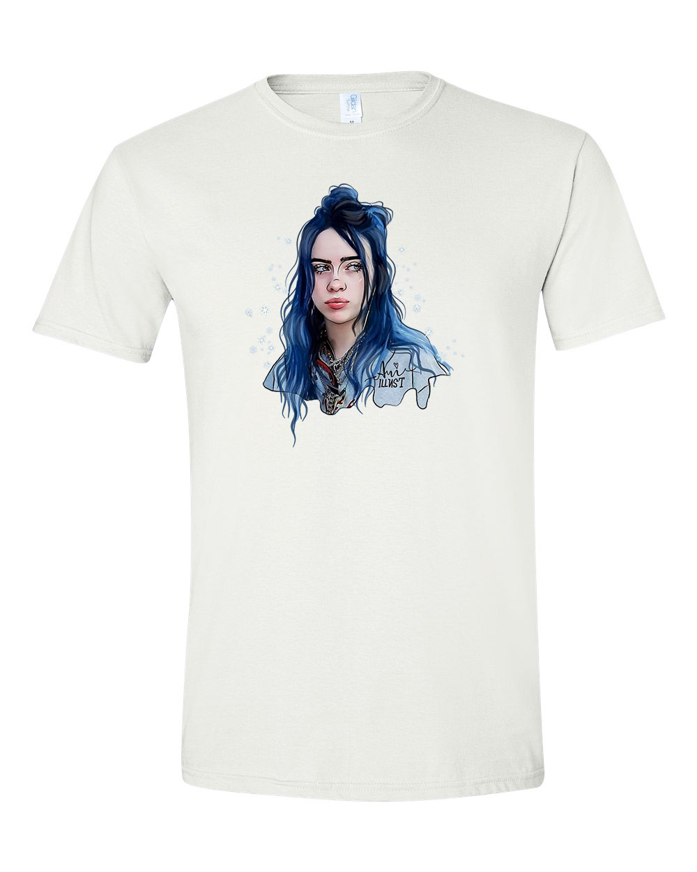 billie eilish Fehér Férfi Póló