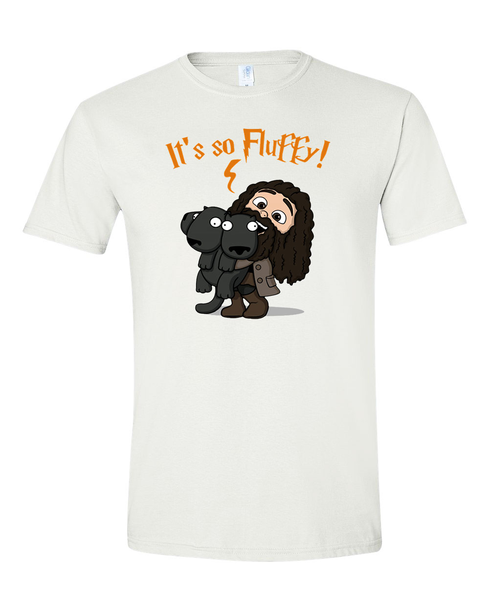 harry potter hagrid bolyhoska Fehér Férfi Póló