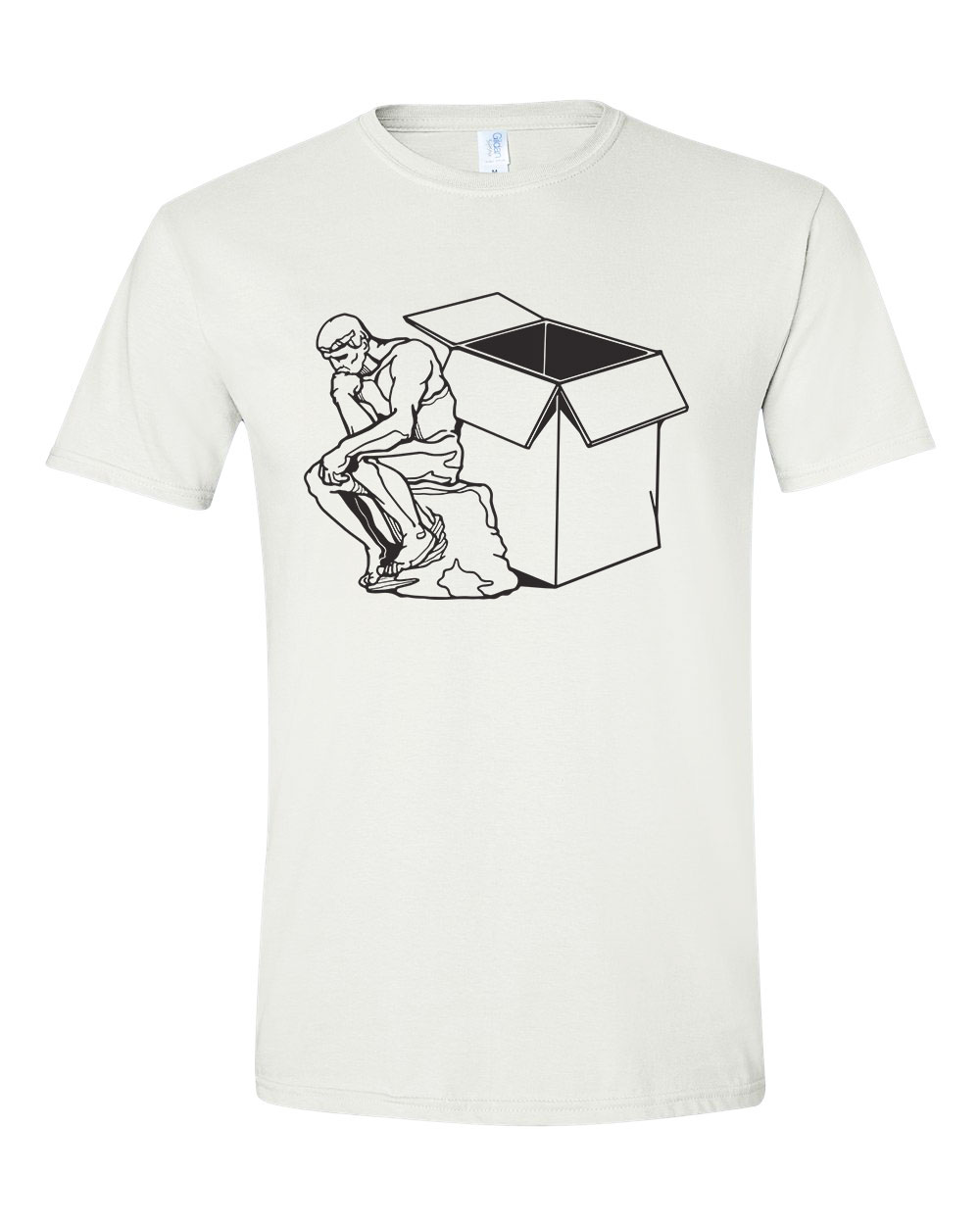Think Out Of The Box Fehér Férfi Póló