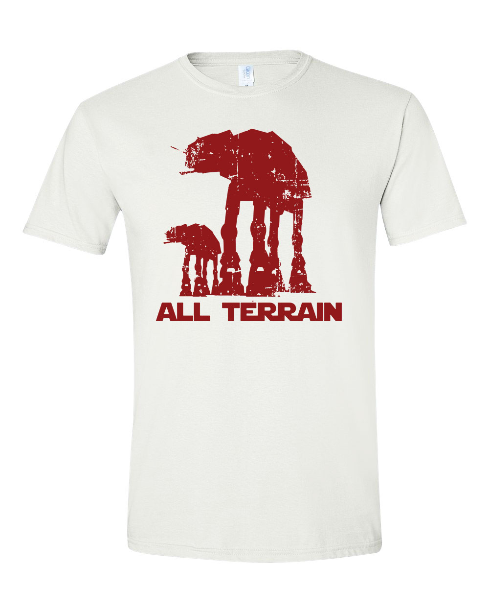 all terrain at at ATAT star wars Fehér Férfi Póló