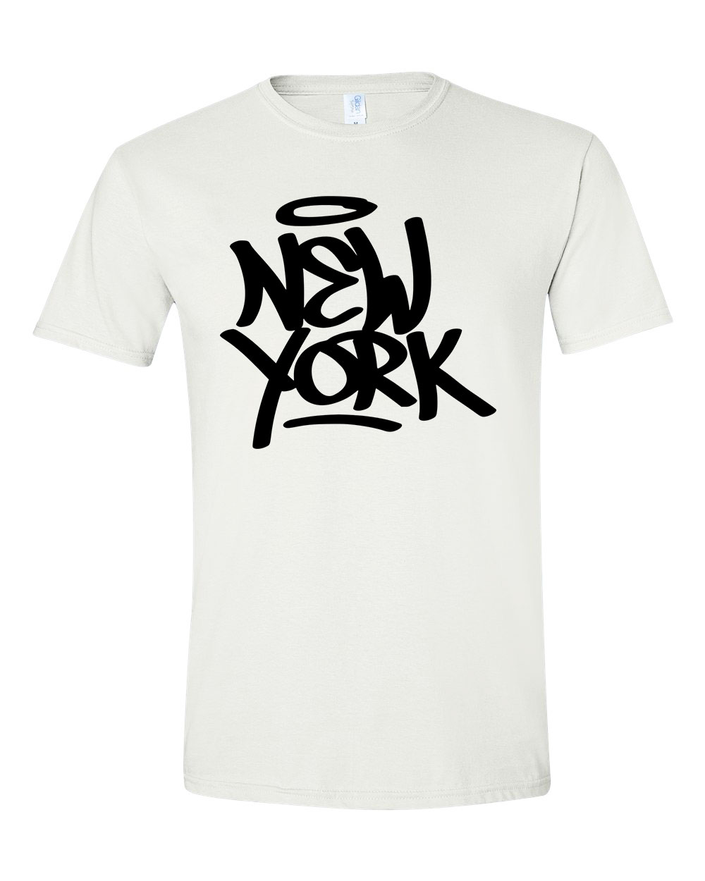 new york Fehér Férfi Póló