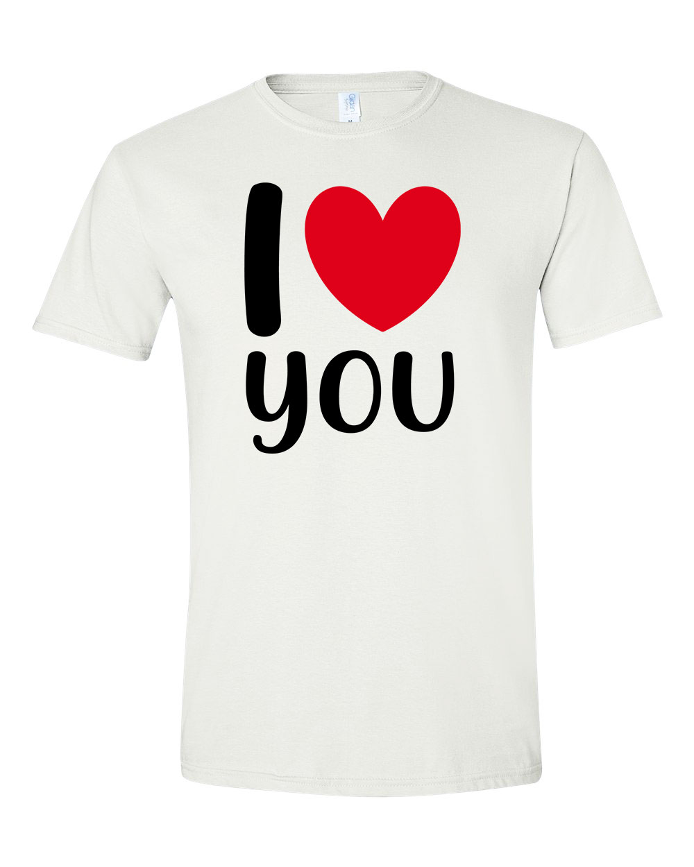 i love you Fehér Férfi Póló