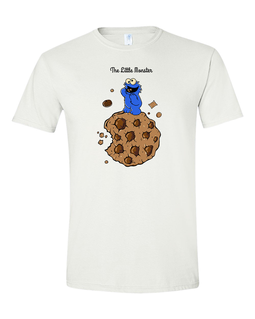 sütiszörny cookie monster Fehér Férfi Póló