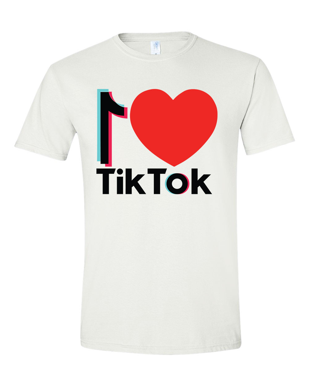 tik tok Fehér Férfi Póló
