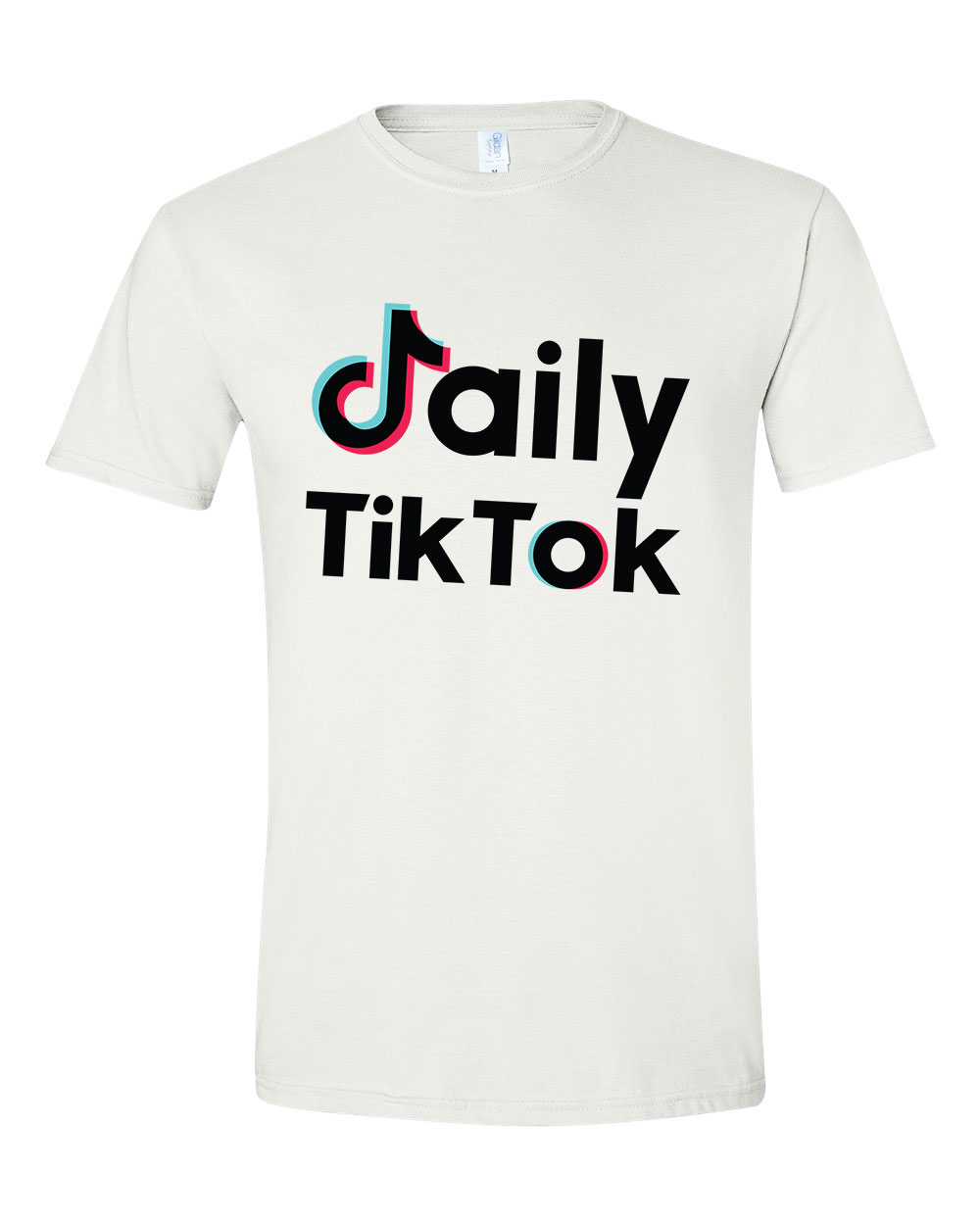tik tok Fehér Férfi Póló