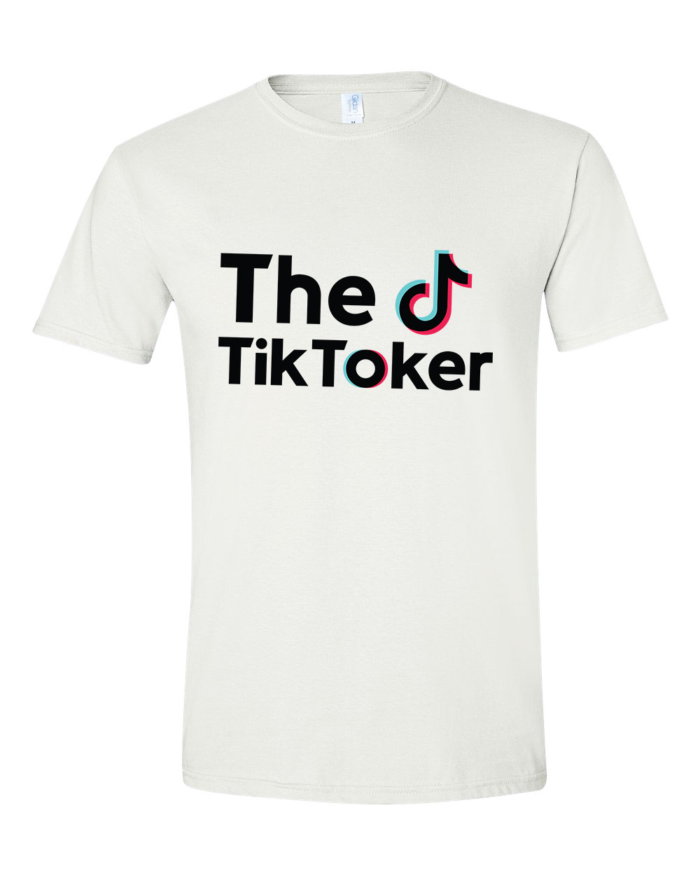 tik tok Fehér Férfi Póló
