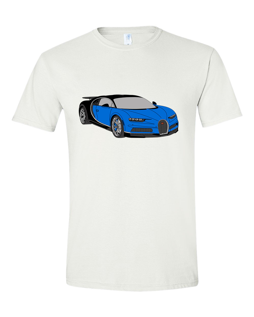 Bugatti Veyron Fehér Férfi Póló