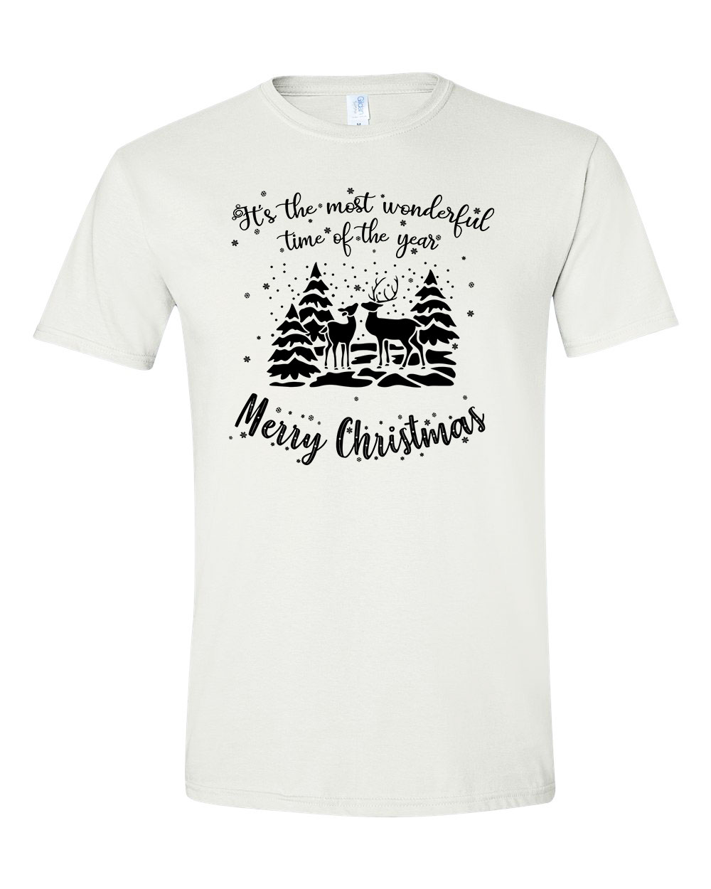 merry christmas karácsony Fehér Férfi Póló
