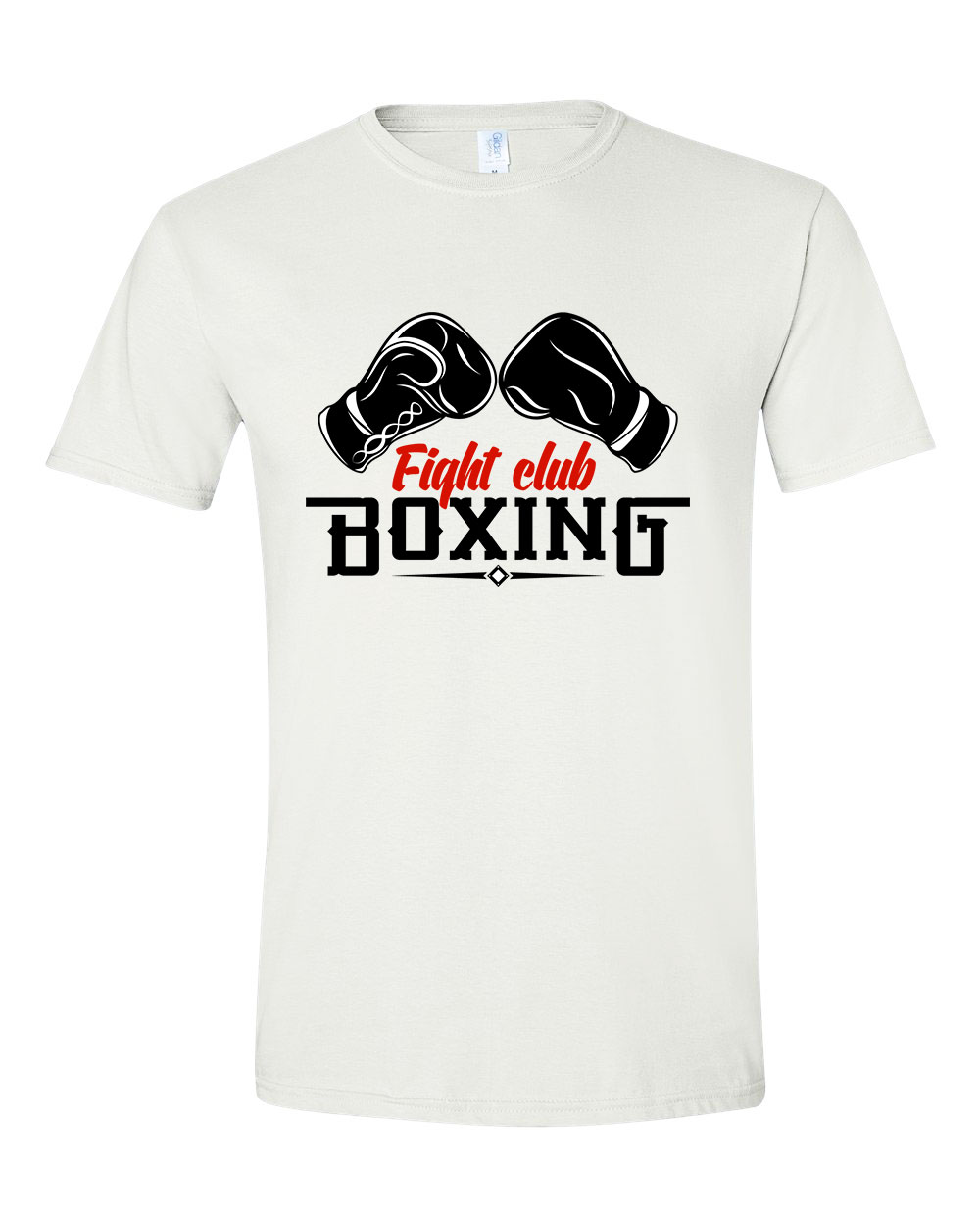 box boxing Fehér Férfi Póló
